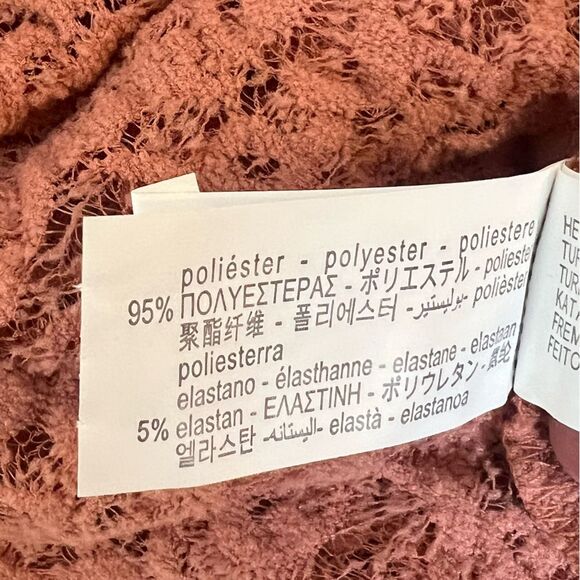 Zara Pink Lace Mesh Bodysuit - Picture 4 of 6